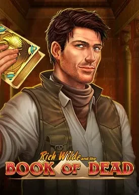 Klasyczny slot z Rich Wilde - darmowe spiny i rozszerzające się symbole.